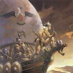 【Legacy】美國藝術家弗蘭克 弗雷澤塔 Frank Frazetta 遺產插畫集