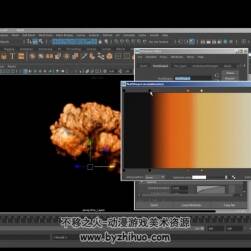 Maya 煙霧爆炸火焰特效 流體特效高級技術訓練視頻教程