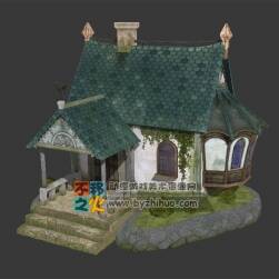 歐洲風(fēng)格小屋模型
