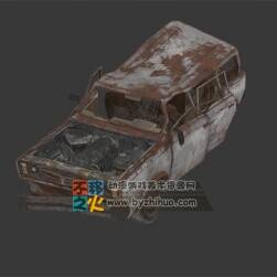 次世代生銹報(bào)廢汽車模型