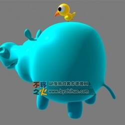 Hippo 萌萌的河馬模型