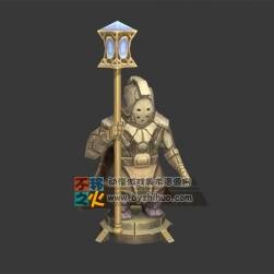 卡通戰(zhàn)士雕像