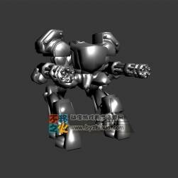 小型機(jī)器人 FBX模型