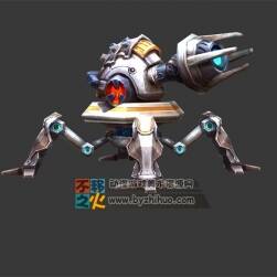 機械兵 火炮 電磁炮模型