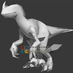 簡(jiǎn)化的恐龍 Max模型 不含貼圖