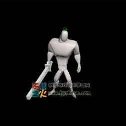 各種 體型 卡通 人物 動作 模型