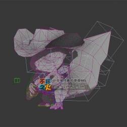 冒險家松鼠 Max模型