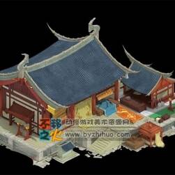古代街市店鋪模型