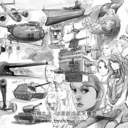 廣岡政樹(hirooka masaki) 手繪圖集 306P