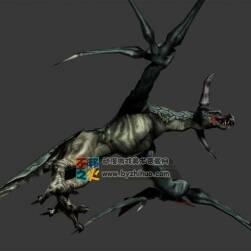 牛角惡魔龍 Max模型