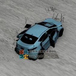 受損 出車禍的車 Max模型