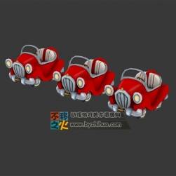 卡通小汽車(chē)模型