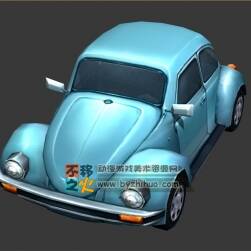 有點(diǎn)Q的小汽車 甲殼蟲汽車 Max模型