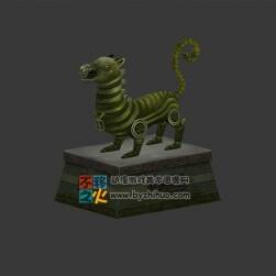 青銅神獸一座