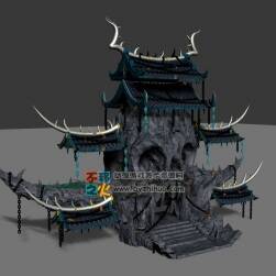 幽靈地宮 3D建筑模型