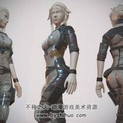 服裝三視圖3D圖集 45P
