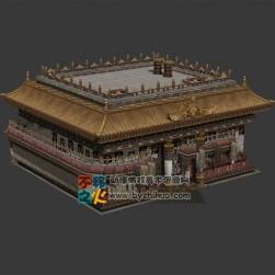 古典宮殿模型