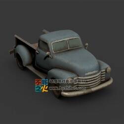 古董皮卡車(chē) 3D模型